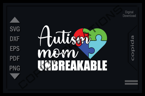 Autism Mom Unbreakable SVG: An Embroidery Review