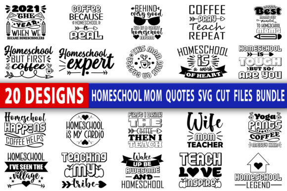 First Impressions of Homeschool Mom Quotes Svg Design Bundle