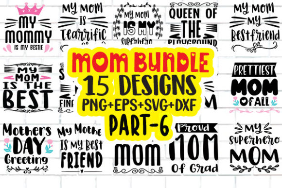 Mom Bundle.15 SVG Cutting File Review for Real Embroidery Projects
