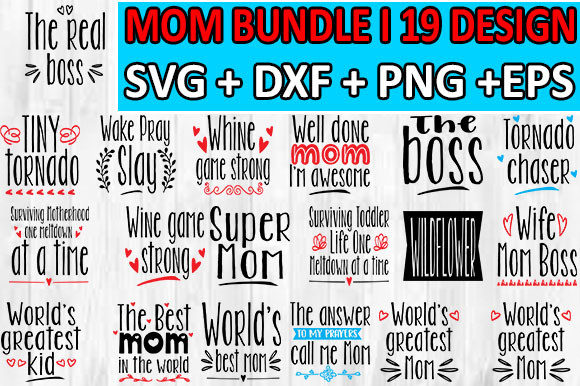 Mom Bundle SVG Cutting File: An Embroidery Review