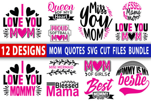 Mom Quotes SVG Design Bundle Review for Real Embroidery Projects